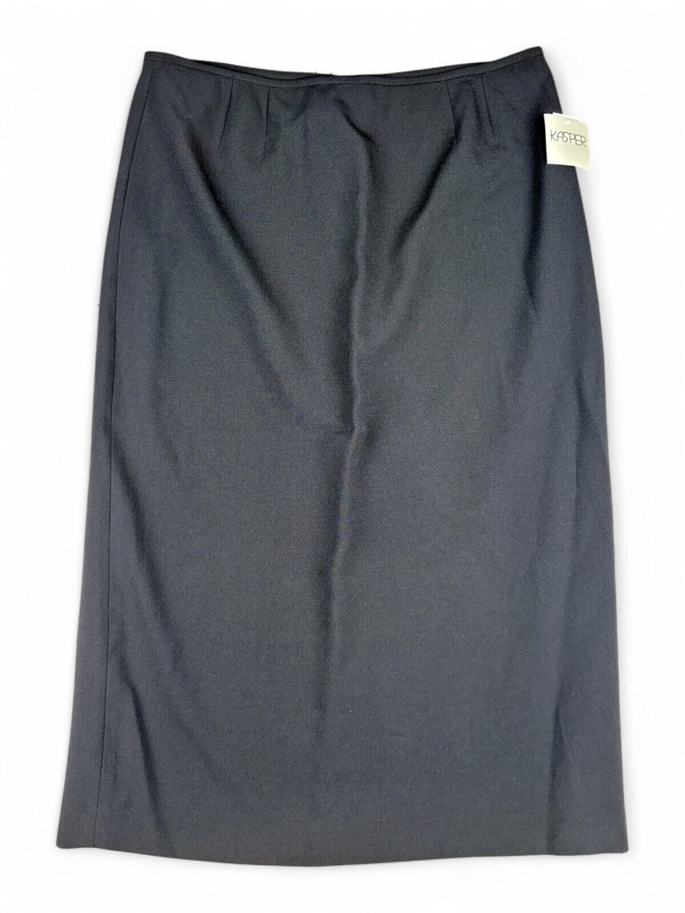 Kasper Black Pencil Skirt Plus Size 16 Classic Workwear